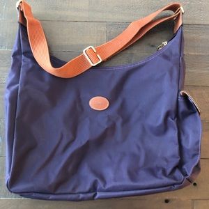 Longchamp Paris Le Pliage Hobo Crossbody Bag